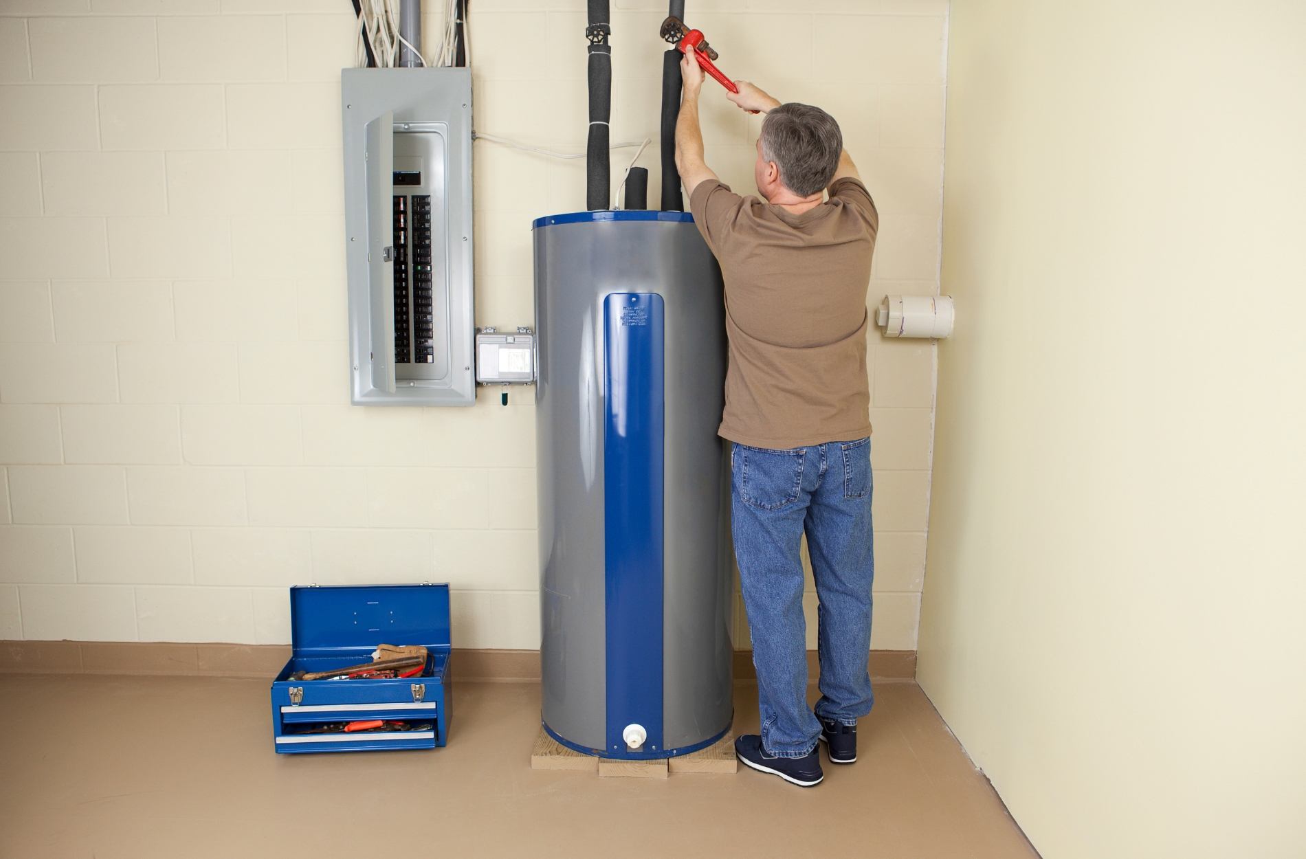 water heater installation